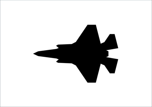 F-35 Lightning II Military Fighter Jet Aircraft Top View, 58% OFF