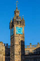 Fototapeta na wymiar Tolbooth Steeple in Glasgow, Scotland