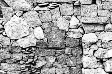 Texture of a brick wall with cracks and scratches which can be used as a background