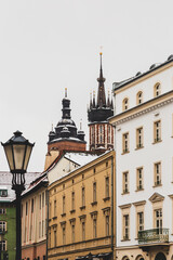 Fototapeta premium Little Market Square in Cracow 