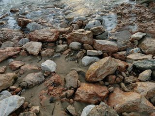 Beautiful seascape. Composition of nature.