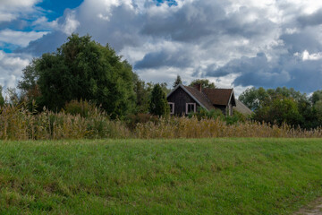 Obraz premium landscape with house