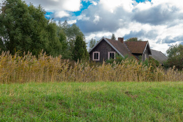 Obraz premium landscape with house