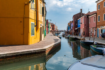 The magical colors of Burano and the Venice lagoon