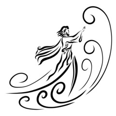 Lord Jesus Standing in the Boat Commands the Storm to Calm