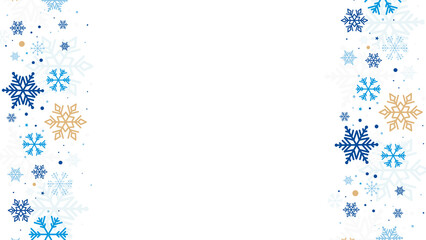 sfondo, natale, fiocchi di neve, nevicata