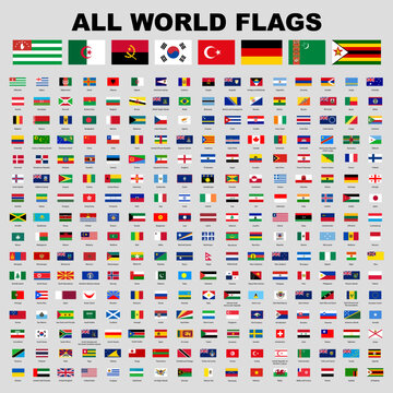 flags of countries around the world