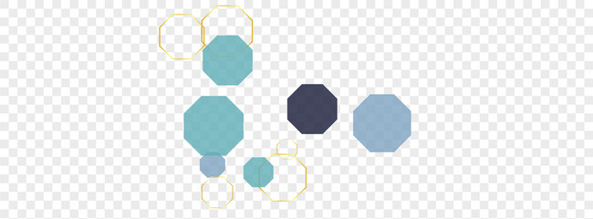 Turquoise Line Background Transparent Vector. Polygon Web Mosaic. Art Template. Blue-Gray Tile Medical. Atom Texture.