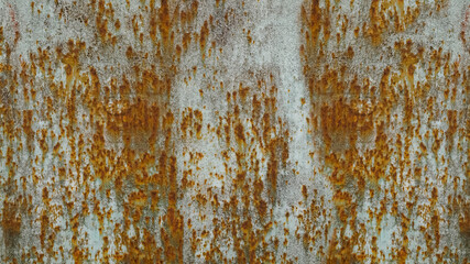 Rusty metal plate surface