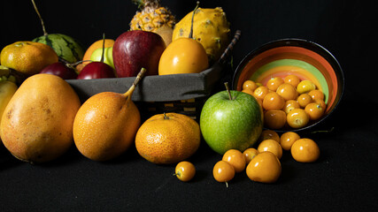 still life with fruits from Colombia