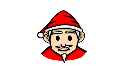 クリスマス サンタクロース Christmas　X'mas プレゼント ベクター イラスト