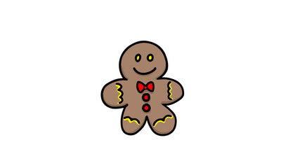 クリスマス サンタクロース Christmas　X'mas プレゼント ベクター イラスト クッキー
