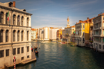 Gran Canale (Grand Canal) of Venezia, Veneto, Italy.