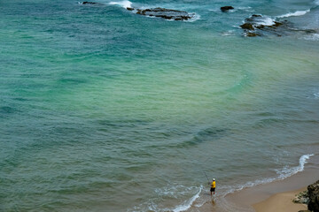 fisherman on the beach  -  fisherman's trail