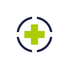 Medical logo icon vector. Medical Healthcare logo illustration