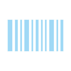 Barcode icon vector illustration sign