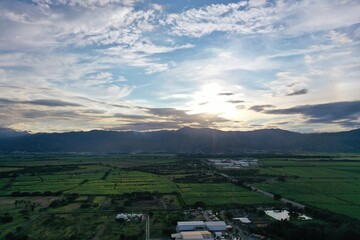 Atardecer del Valle