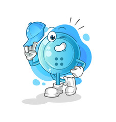 shirt button young boy character cartoon