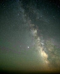 Night sky, Montauk, New York, USA