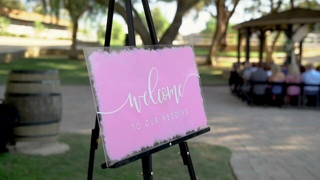 Wedding Sign