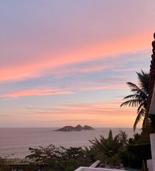 Obraz premium sunset on the beach