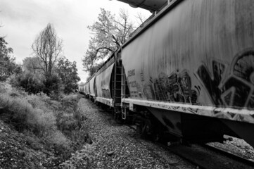 Fototapeta na wymiar Cold Train