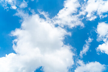 Fototapeta premium beautiful blue sky and clouds