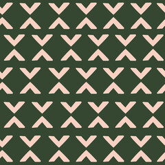 Abstract geometric hand draw pattern with line seamless background