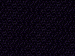 Abstract violet line pattern on black background.