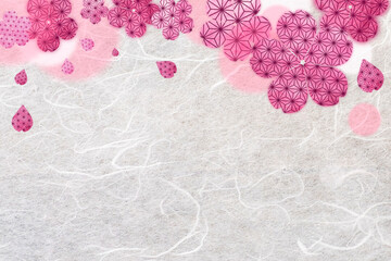 和紙_桜の花