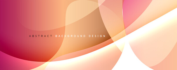 Trendy simple fluid color gradient abstract background with dynamic wave line effect. Vector Illustration For Wallpaper, Banner, Background, Card, Book Illustration, landing page