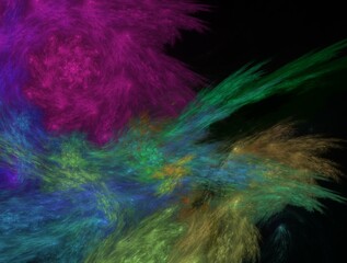 Imaginatory fractal abstract background Image