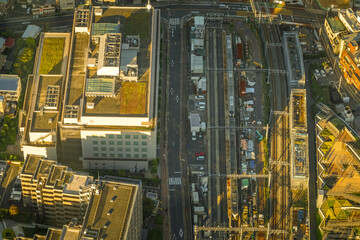 Naklejka premium 東京の街並み（東京スカイツリーから撮影）