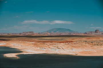 Lake Powell outside Page, Arizona near the Utah border.