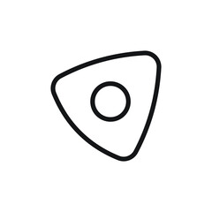 Chalk icon design isolated on white background