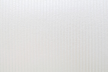 Polycarbonate plastic, Transparent material Corrugated plastic surface use for partition wall or roofing. Background and texture.