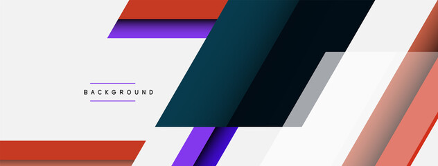 Background. Geometric diagonal square shapes and lines abstract composition. Vector illustration for wallpaper banner background or landing page