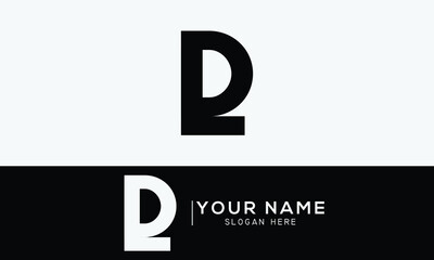 DL, LD logo design 