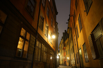 ガムラスタン旧市街の夜景