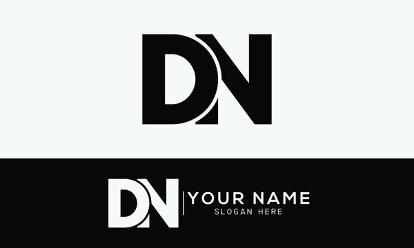 DN, ND logo design 