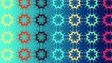 seamless pattern with flowers