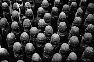 たくさんのお地蔵さんのイメージ