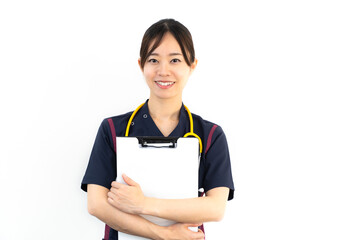Obraz premium 若い女性医師