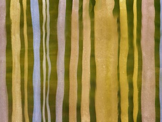 Colored Hand Drawn Watercolor Abstract Background with Stripes.