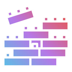 blocks line icon