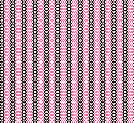 Repeated pattern red and white background