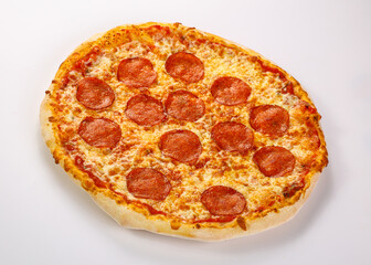 Italian traditional Pizza with pepperoni