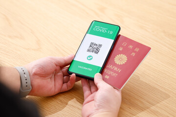 ワクチン　証明　イメージ