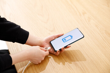 スマートフォン　充電