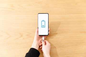 スマートフォン　充電